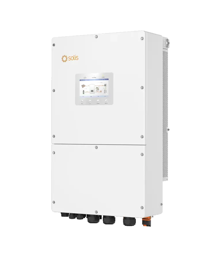 Onduleur Solis S6, 40kW/40kVA, hybridee, triphasé, 4 MPPT - 5 ans de garantie