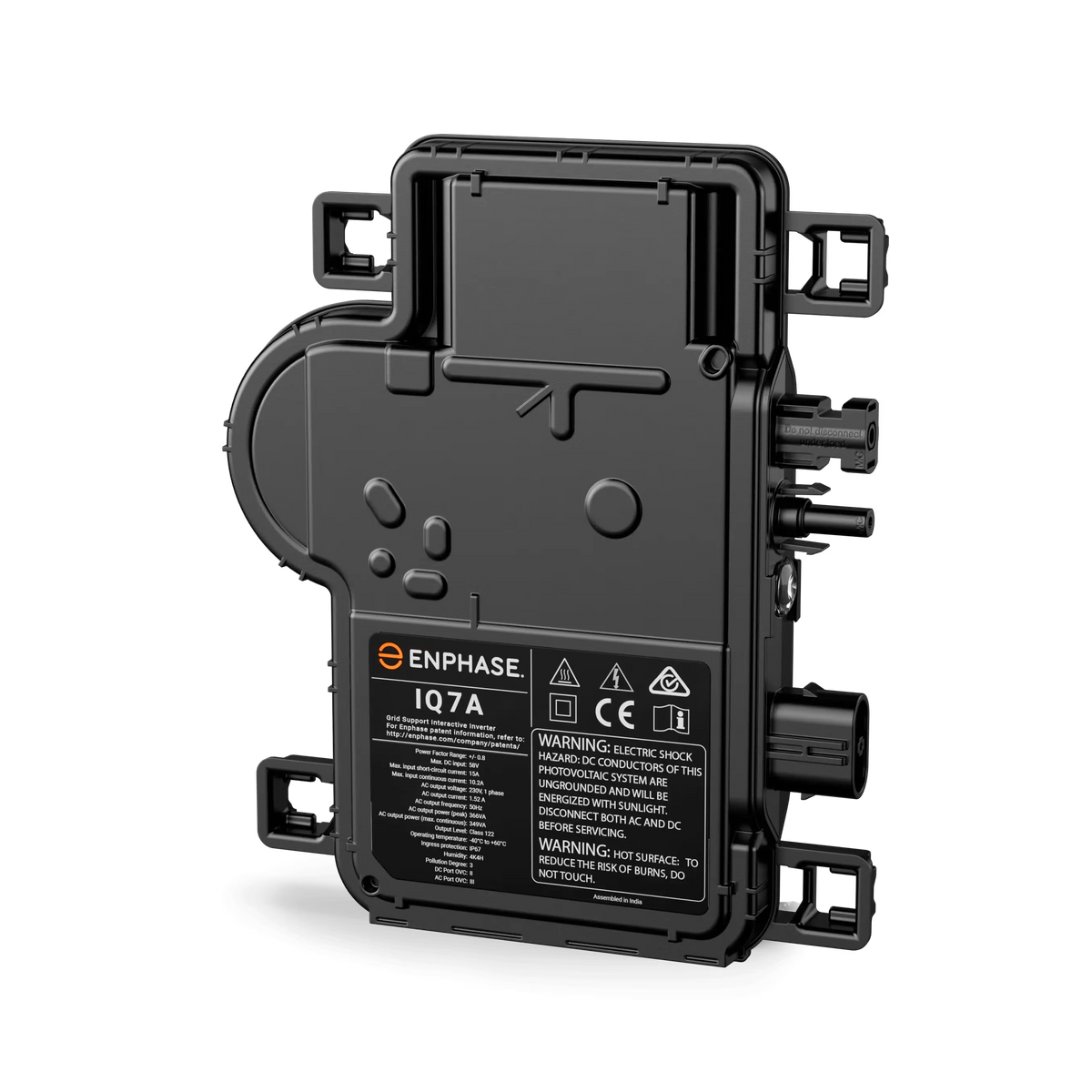 Micro-onduleur Enphase IQ7A - IQ7A-72-2-INT, 349000W/366000VA, monophasé - 25 ans de garantie