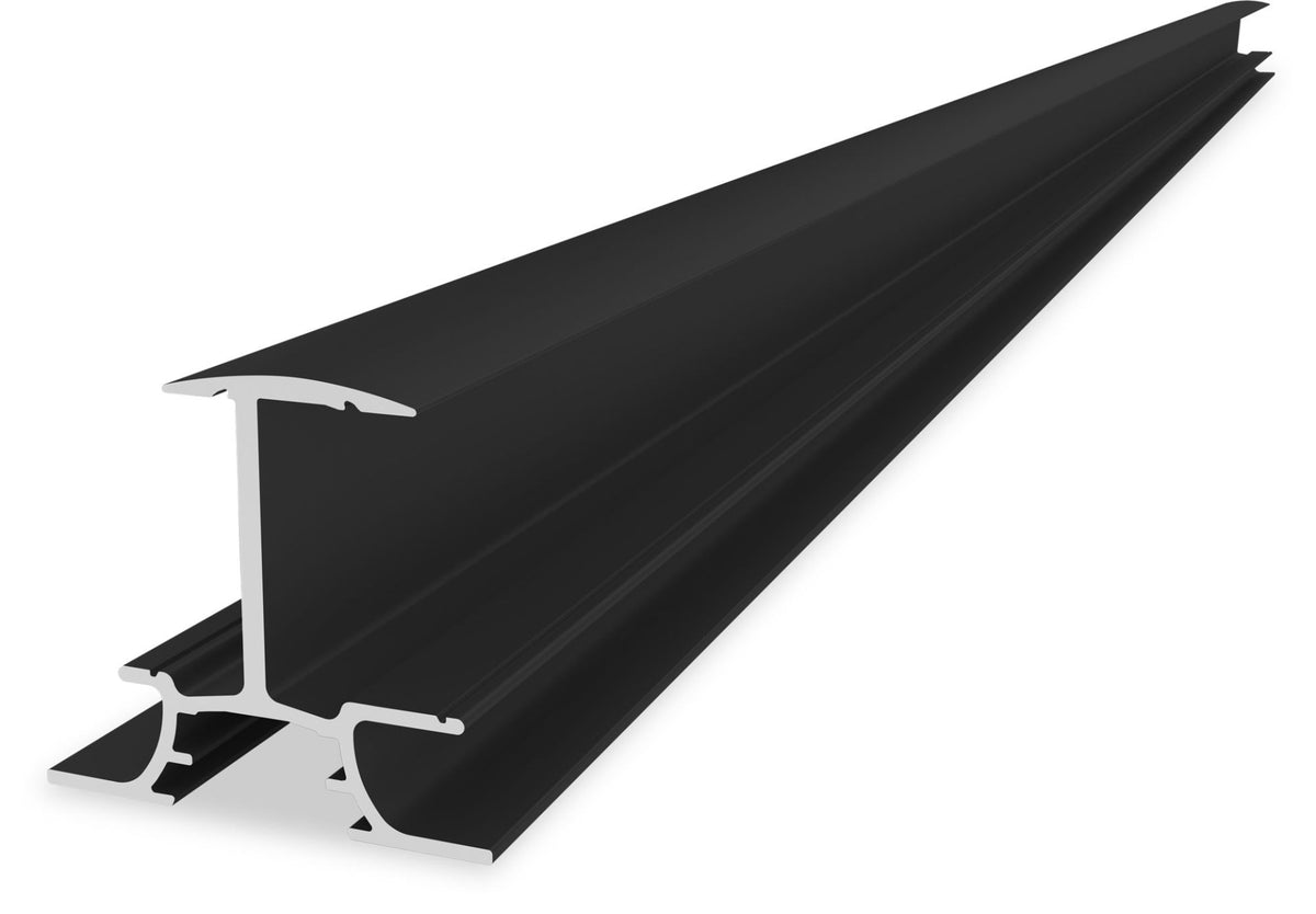 InsertionRail 2.0 Cover; 2,85 m Noir  - K2 - 