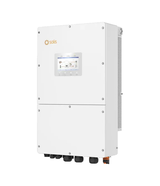 Onduleur Solis S6, 40kW/40kVA, hybridee, triphasé, 4 MPPT - 5 ans de garantie
