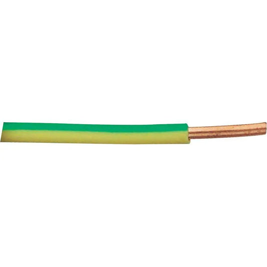Câble de terre VOB/S F diamètre 6 mm² - V/J F bobine de 20 m