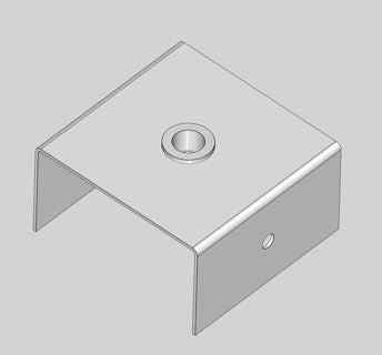 Support de micro onduleur / optimiseur - OE00233 - AVASCO