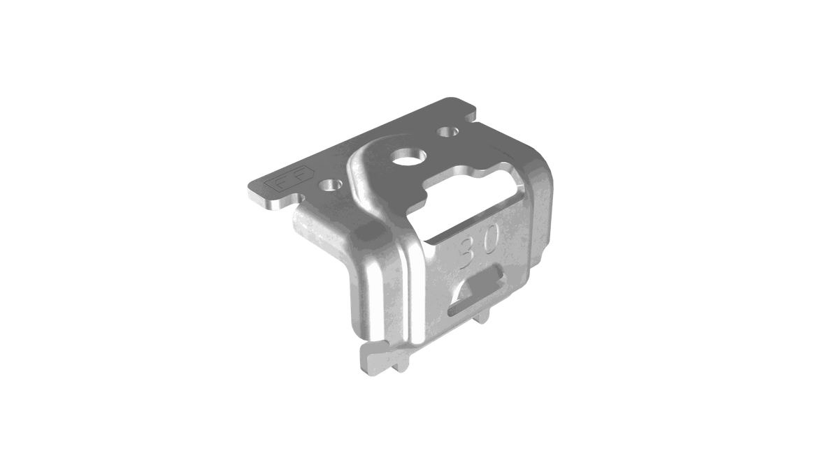FlatFix Fusion - Etrier Final Gris 30mm - Esdec -