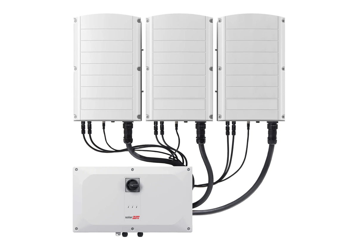 Onduleur Solaredge Synergy, 100kW/100kVA, triphasé, 1 MPPT, MC4, unité de sécurité avec commutateur DC intégré, parafoudre DC - 12 ans de garantie