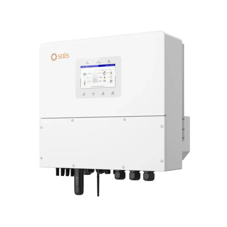 Onduleur Solis S6, 20kW/20kVA, hybridee, triphasé, 4 MPPT - 5 ans de garantie