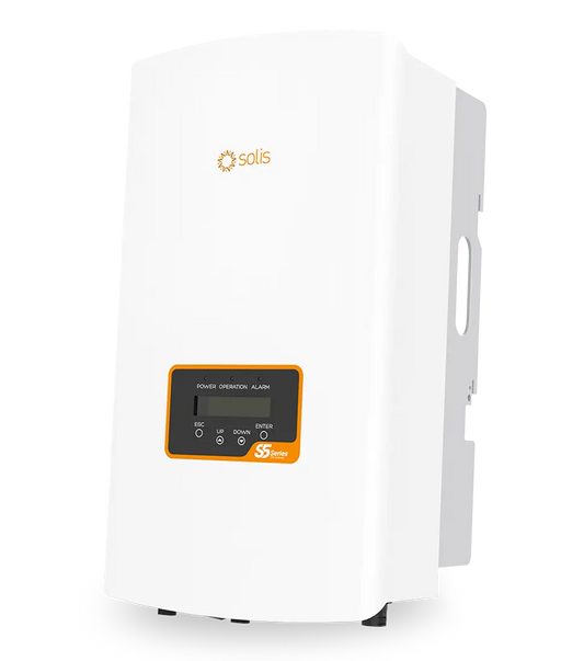Onduleur Solis S5, 20kW/22kVA, triphasé, 2 MPPT - 5 ans de garantie