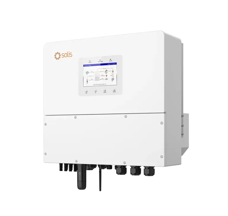 Onduleur Solis S6, 12kW/12kVA, hybridee, triphasé, 4 MPPT - 5 ans de garantie