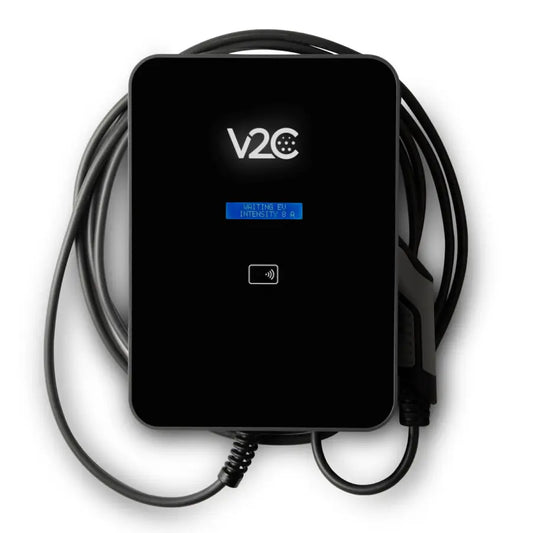 Chargeur V2C Trydan Pro, 22kW, triphasé, AC, Cable 5m, T2S - 3 ans de garantie
