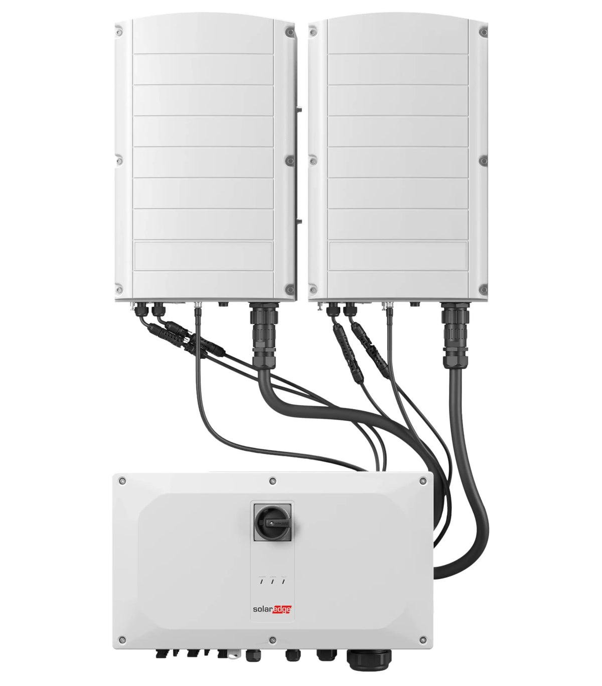 Onduleur Solaredge Synergy, 66,6kW/66,6kVA, triphasé, 1 MPPT, MC4, unité de sécurité avec commutateur DC intégré, parafoudre DC - 12 ans de garantie