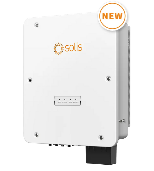 Onduleur Solis S6, 30kW/30kVA, triphasé, 3 MPPT, DC SW, AFCI 2.0, C5 - 5 ans de garantie