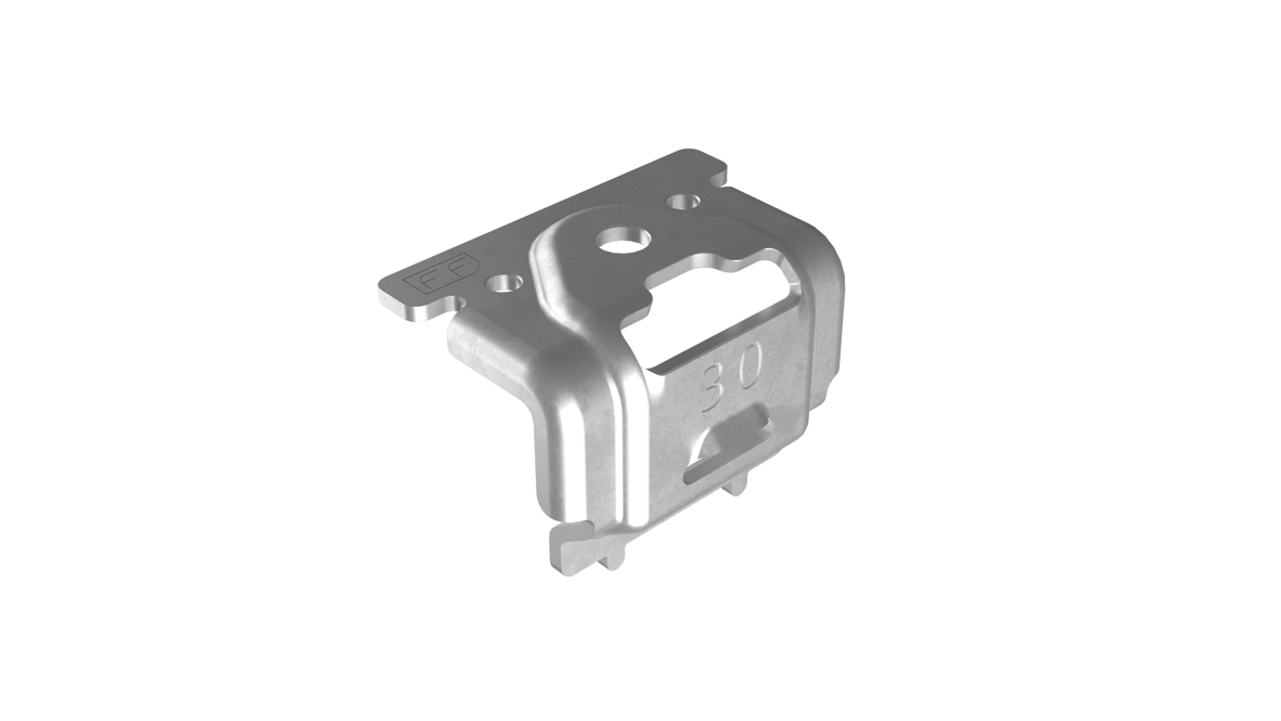FlatFix Fusion - Etrier Final Gris 30mm - Esdec -