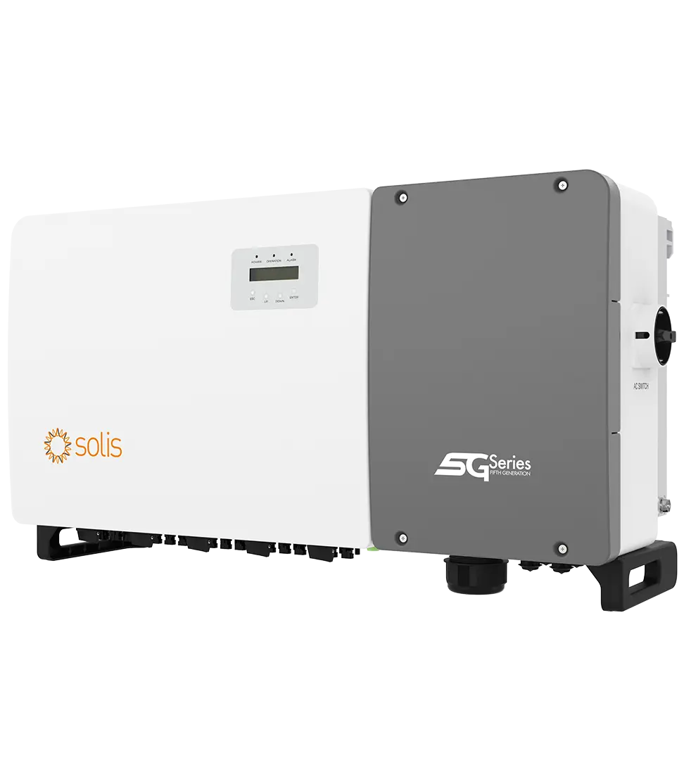 Onduleur Solis S5, 80kW/88kVA, triphasé, 9 MPPT - 5 ans de garantie