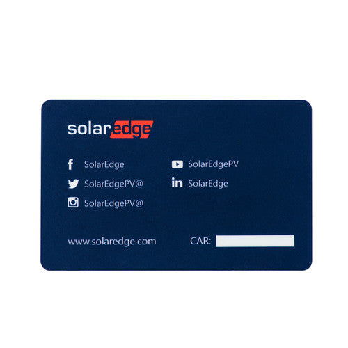 Accessoire Solaredge RFID Card,  - 2 ans de garantie