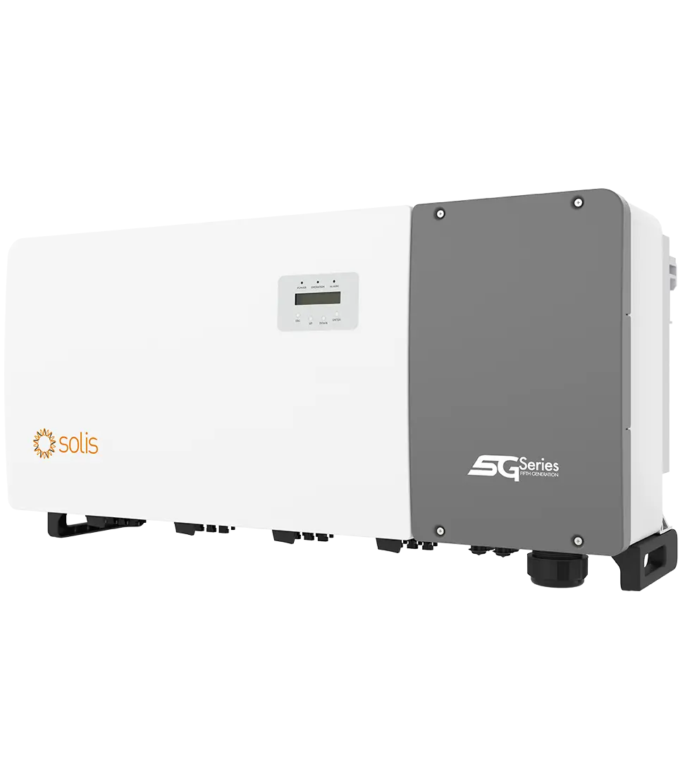 Onduleur Solis , 110kW/121kVA, triphasé, 10 MPPT, DC - 5 ans de garantie