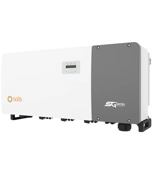 Onduleur Solis , 110kW/121kVA, triphasé, 10 MPPT, DC - 5 ans de garantie