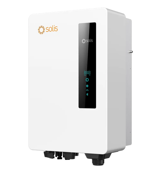 Onduleur Solis S6, 5kW/5,5kVA, monophasé, 3 MPPT, DC SW, sans écran, AFCI 2.0 - 10 ans de garantie