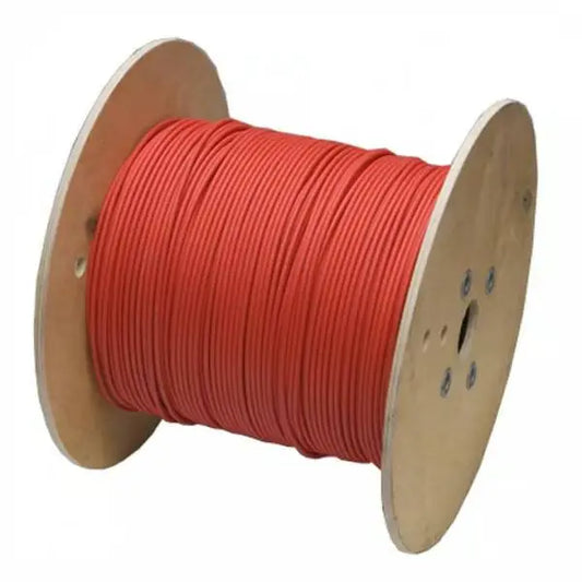 Câble rouge - diamètre 6 mm² - bobine de 500 m